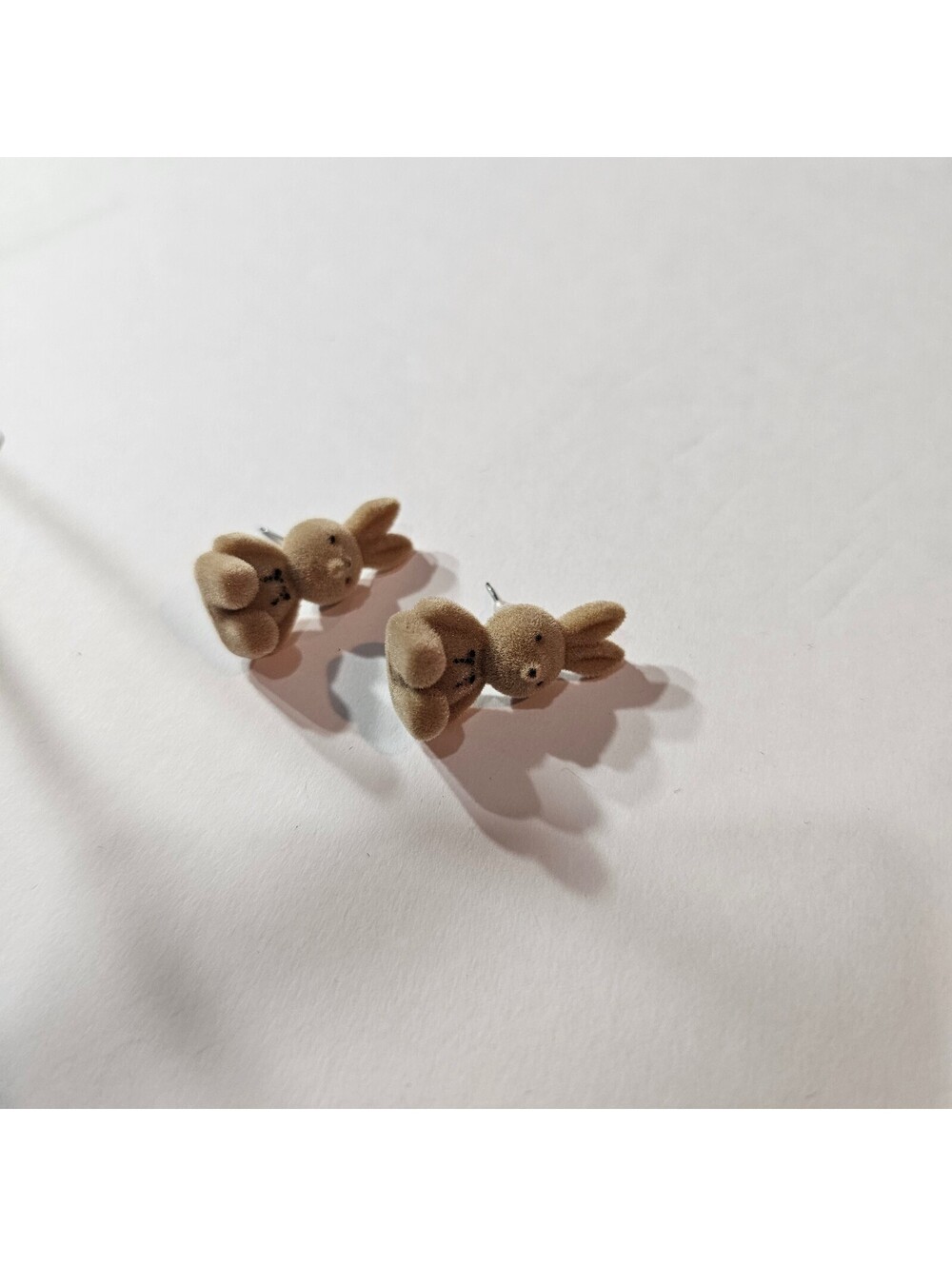 Bunny Rabbit Stud Earrings - Picture 6 of 8